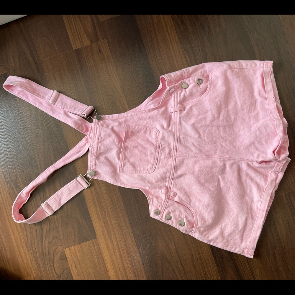Pink Overalls